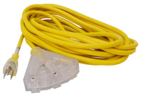Valterra 25' A10-2514TTE 15 Amp Triple Outlet Extension Cord (14-3)