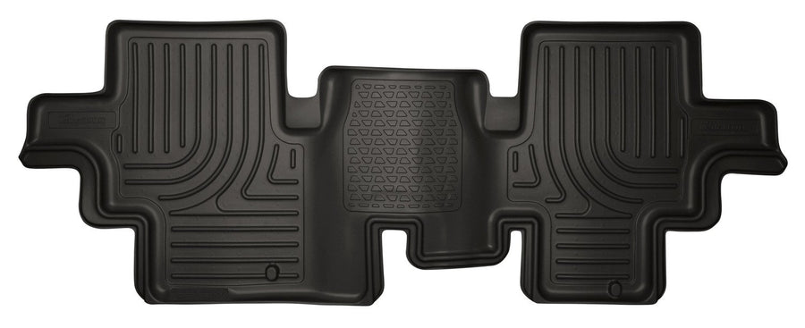 Weatherbeater Husky Liners Floor Mats | Fits 2013-2020 Nissan Pathfinder; 2014-2020 Infiniti QX60; 2013 Infiniti JX35 | 2nd Row, 1-pc Black - 19651