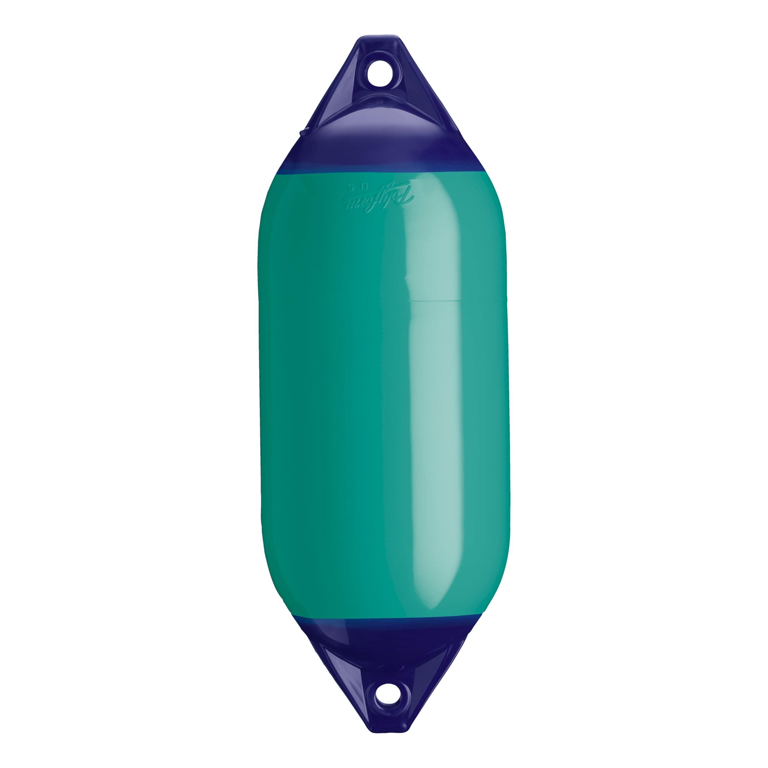 F-5 Polyform Boat Fender Standard Blue Ropehold - Teal