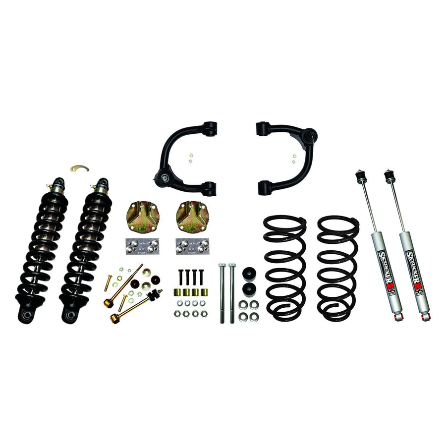 Skyjacker Coilover T4330UM A-Arm Lift; 3 in. Lift; Upper Coilover; Incl. Rear Coil And M95 Monotube Shock;