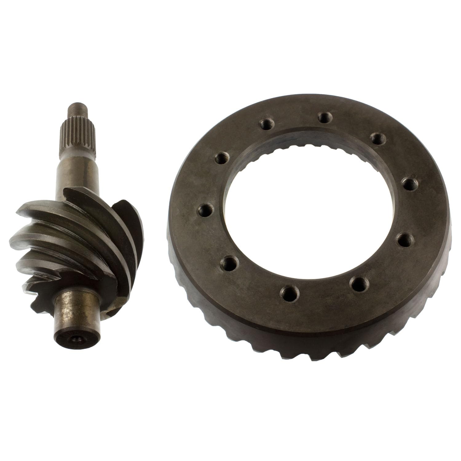 Differential Ring & Pinion Motive Gear F9-486, For Ford 9", Gear Ratio 4.86, 10-Bolt, 28 Spline, 7 Pinion & 34 Ring Tooth –Fits Ford Bronco/F-100/F-150/Econoline, Replaces Yukon 24110,Nitro F9-486-NG