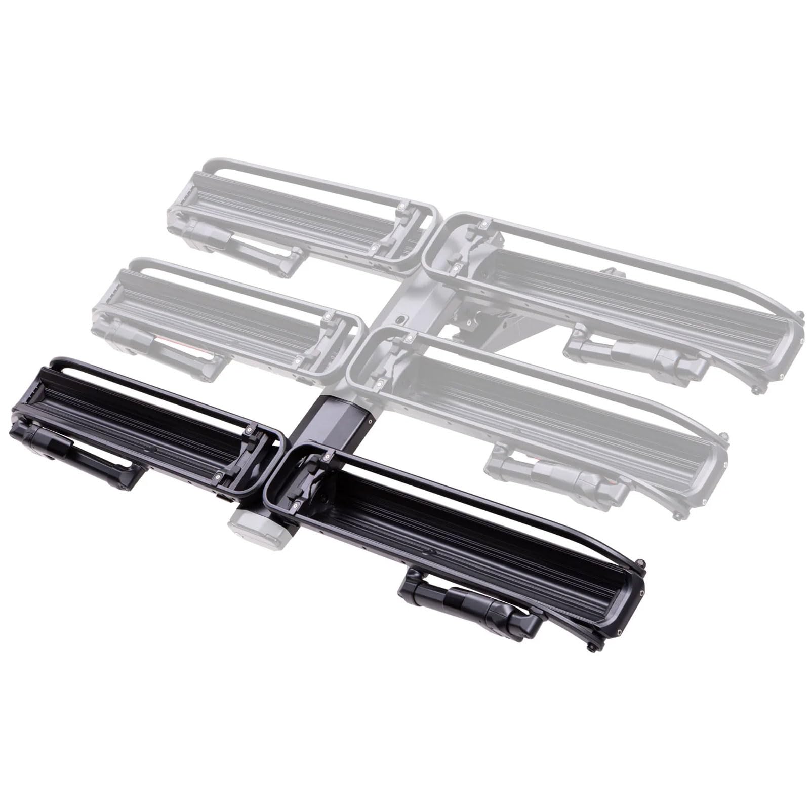 Piston Pro X KUAT 1-Bike Add-On - Rugged Durable Kashima-Coated Portable No Frame Contact Easy-to-Attach Bicycle Rack Expansion Kit Compatible with 2" Piston Pro X LED Hitch Rack
