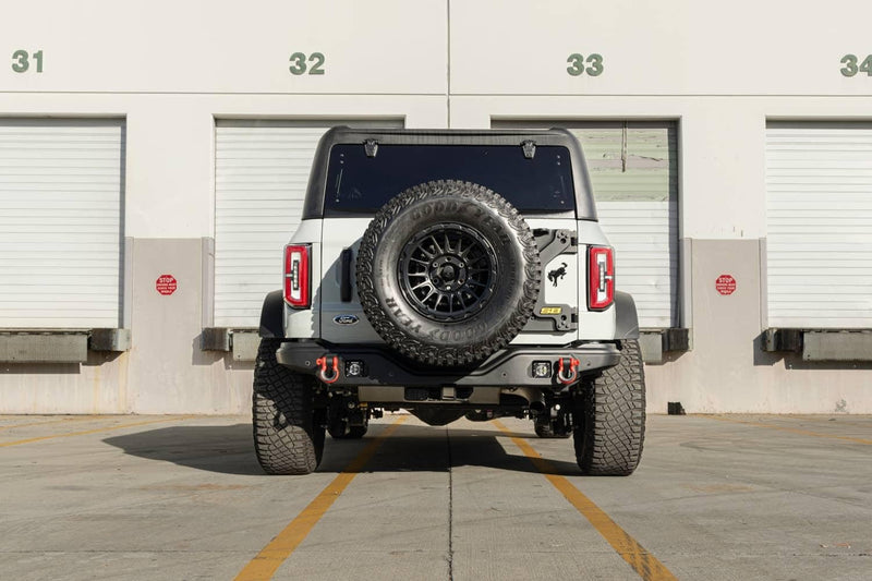 Rear Smittybilt Bumper 61468W, Fits Ford Bronco