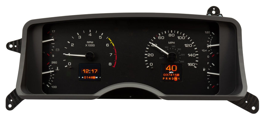 Dakota Digital Retrotech RTX-87F-MUS-X Gauge Instrument System Compatible with Ford 1987-89 Mustang