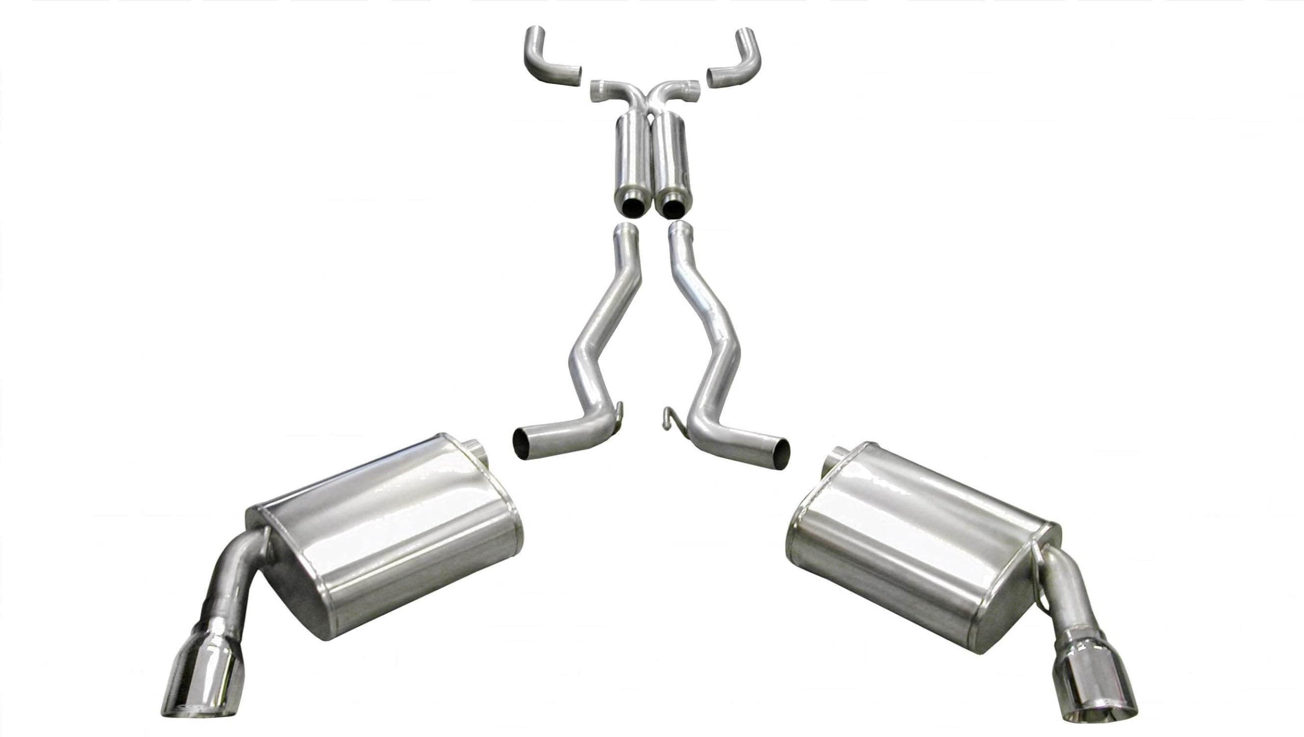 Cat-Back Exhaust System CORSA 14953 with X-Pipe