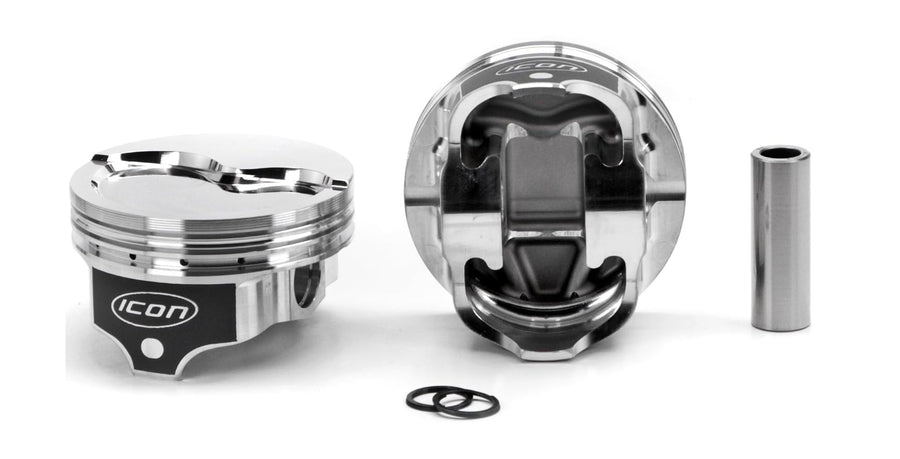 Icon Premium PistonsIcon Piston, Forged, 4.350 in Bore, 1/16 x 1/16 x 3/16 in Ring Grooves, Minus 26.7 cc