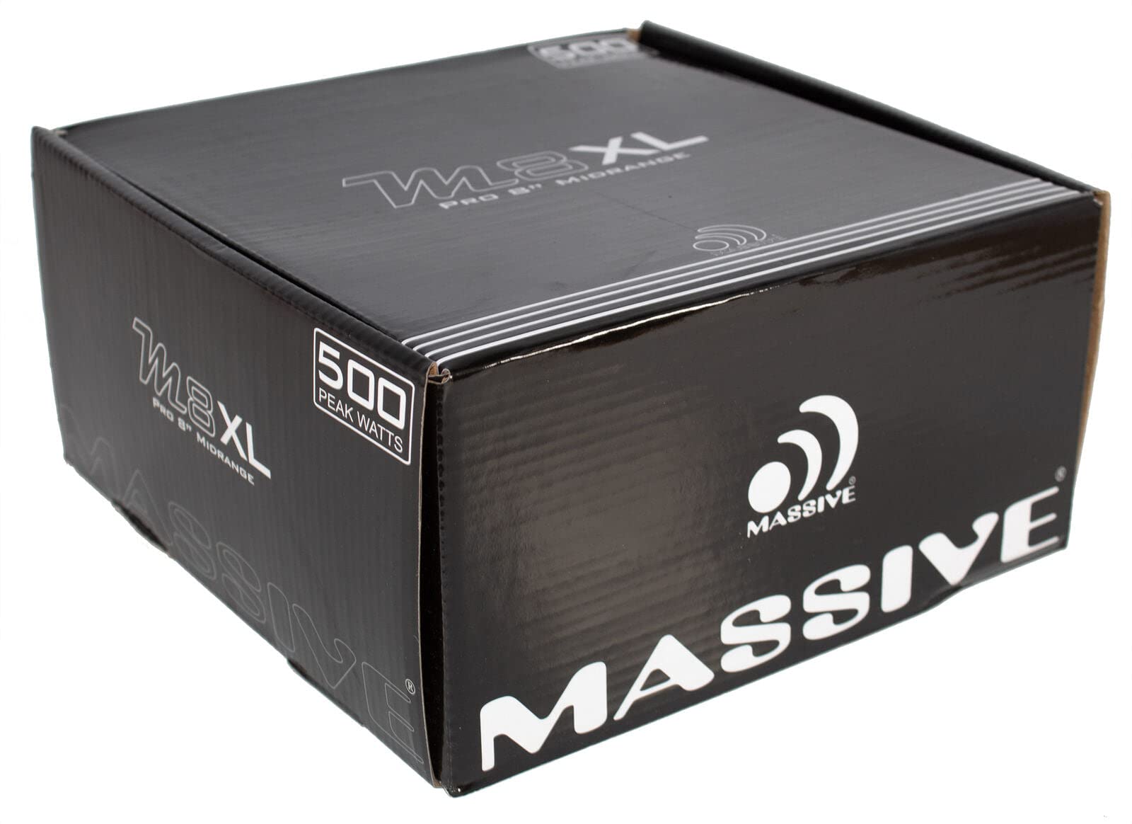 8" Massive Audio M8XL Mid-Range Speaker | 400W Max, 200W RMS, 8 Ohm, Pro Audio Loudspeaker, High SPL Midrange for Car, Motorcycle & UTV Sound Systems
