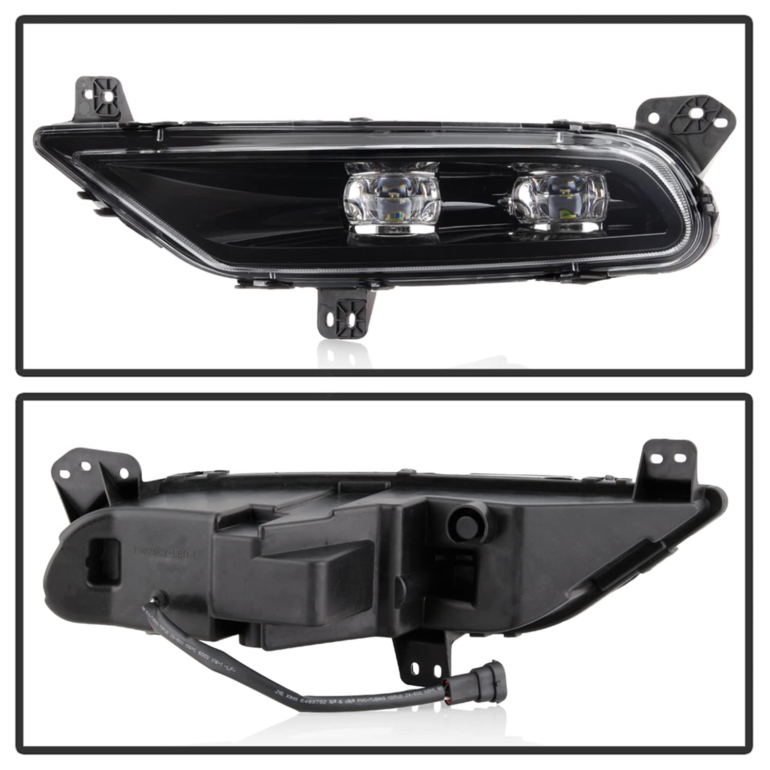 Chrysler 300 2015-2019 OEM Style Full LED Fog Lig Spyder