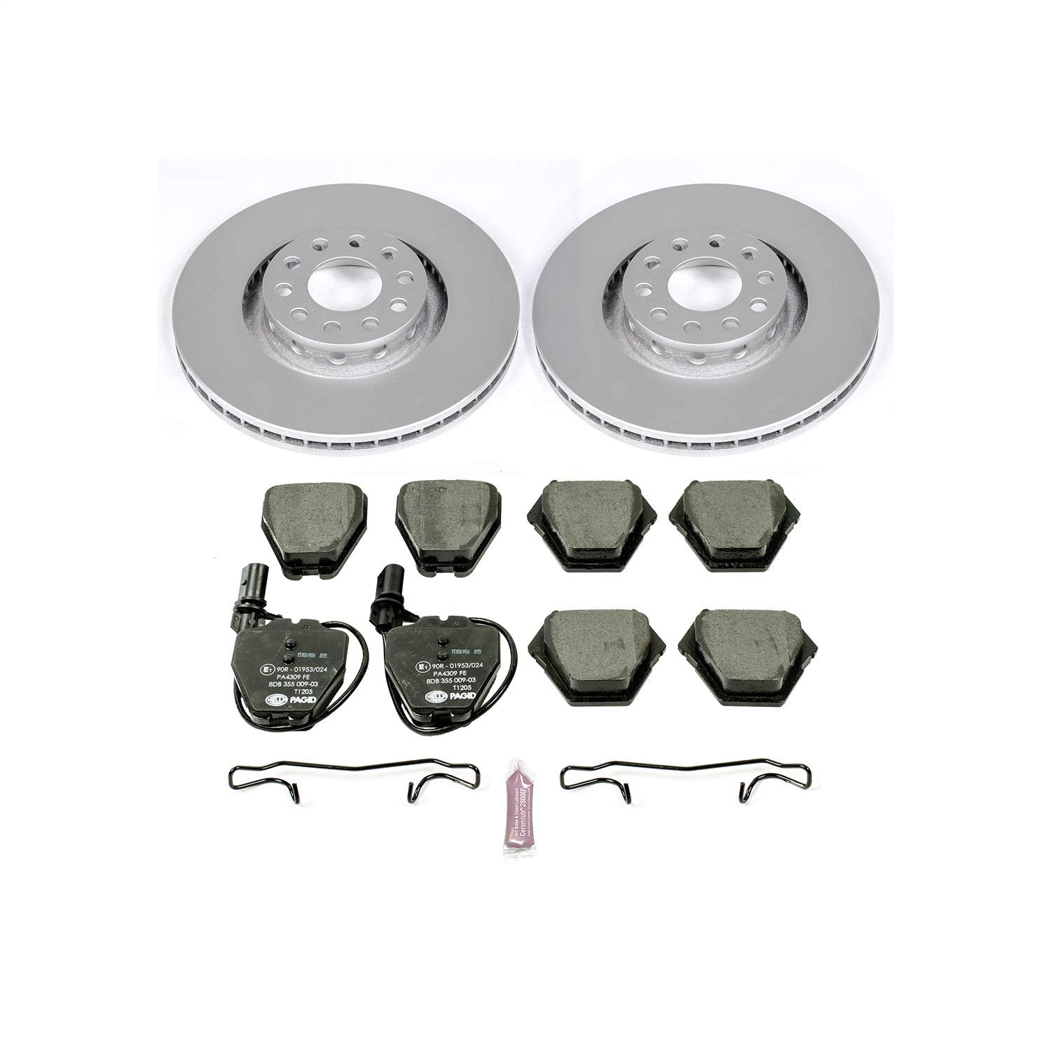 Power Stop Front ESK6722 Euro-Stop Brake Kit Volkswagen For Volkswagen Passat 2002-2004 [Model Specific]