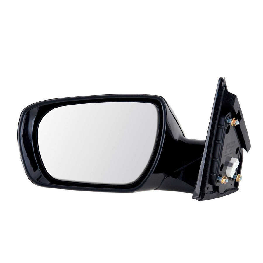 Fit System Mirror Driver Side for Hyundai Santa Fe Sport, Black, PTM Cover, Foldaway, w/o Memory, w/o Blind spot Detection, Power