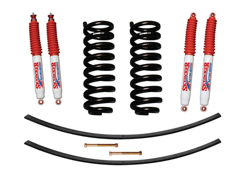 Suspension Lift Kit Skyjacker 132XK-N w/Shock Nitro Shocks 1.5-2 in. Lift Incl. Front Coil Springs Rear Add-A-Leafs