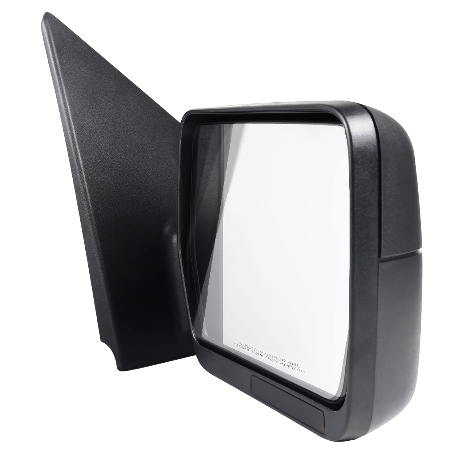 Spec-D Tuning Manual Fold Right Passenger Side Non Heated Side Mirror Compatible with 2004-2014 Ford F150 F-150 Truck