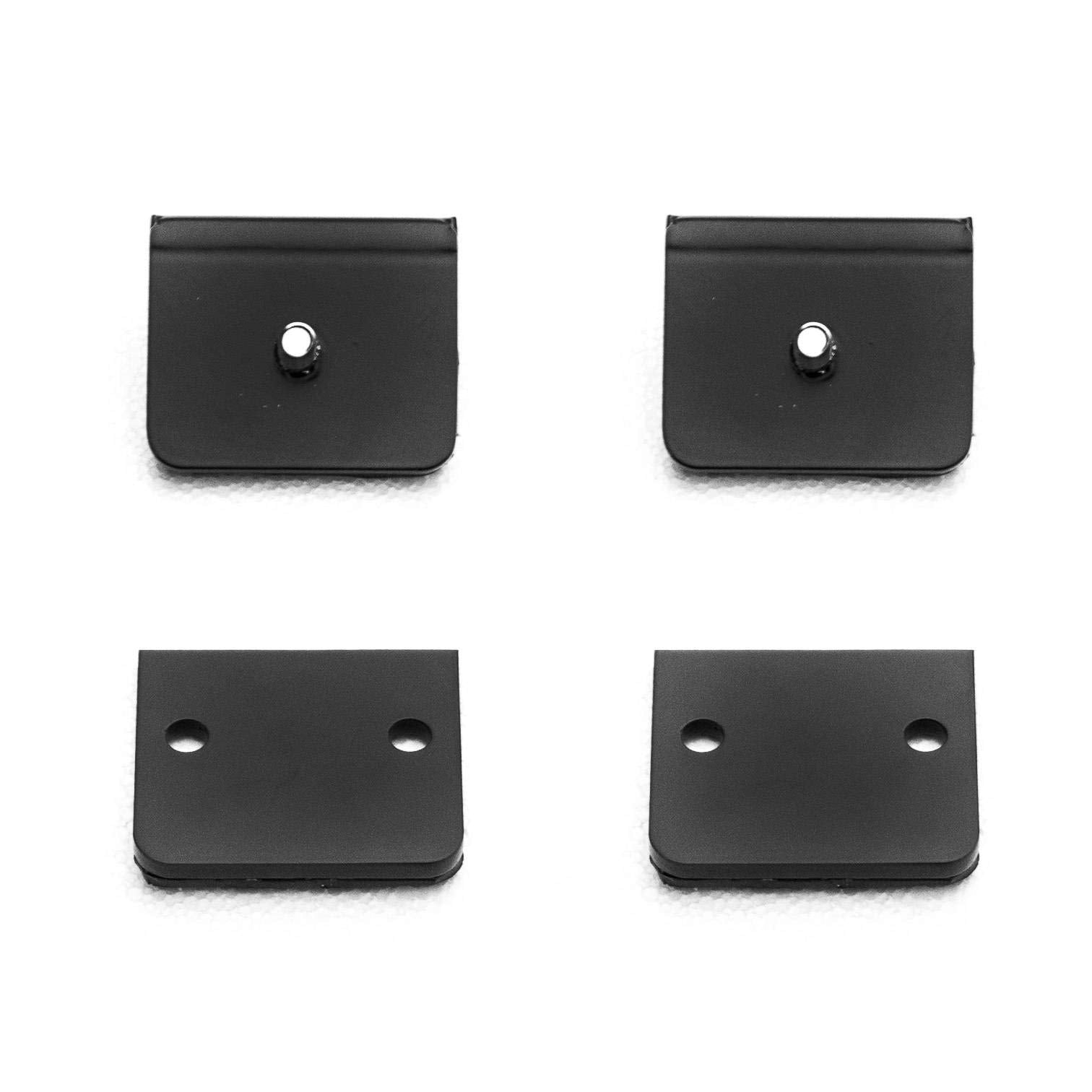 ZROADZ LED Bracket Universal Panel Clamp, Black, Mild Steel, Bolt-on, no drilling required, to mount (2) 3 Inch ZROADZ or similar style Pod Lights (Z390002)