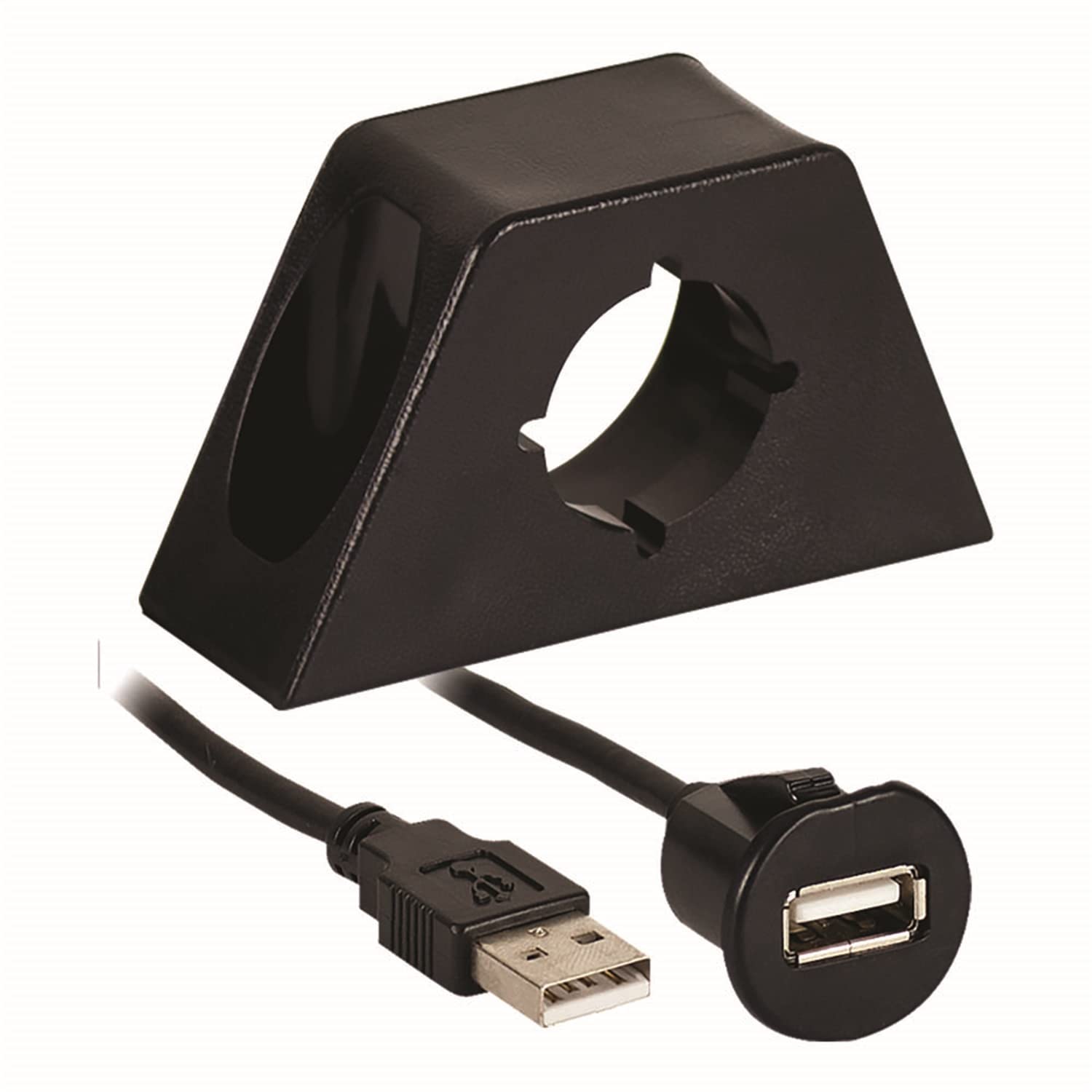 Heise Axxess USB Male to Female Jack with Mount