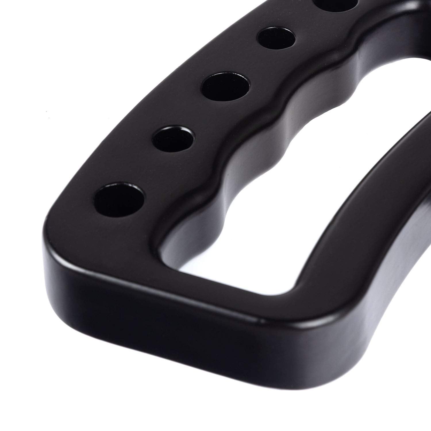 Rugged Ridge JK Grab Handles for Jeep Wrangler | Aluminum, Black | 13505.51 | Fits 2007-2018 Jeep Wrangler JK