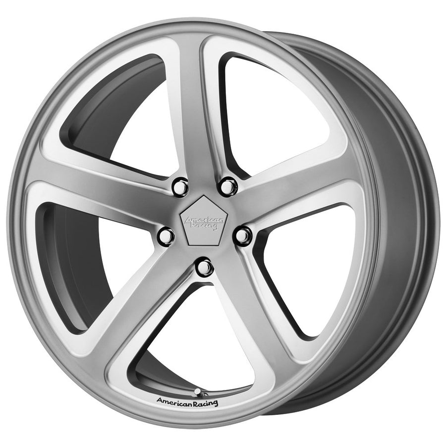 HOT AMERICAN RACING Lap 20x9 5x115.00 Satin Gray Milled (25 mm) Offset Part# (AR92229015425)