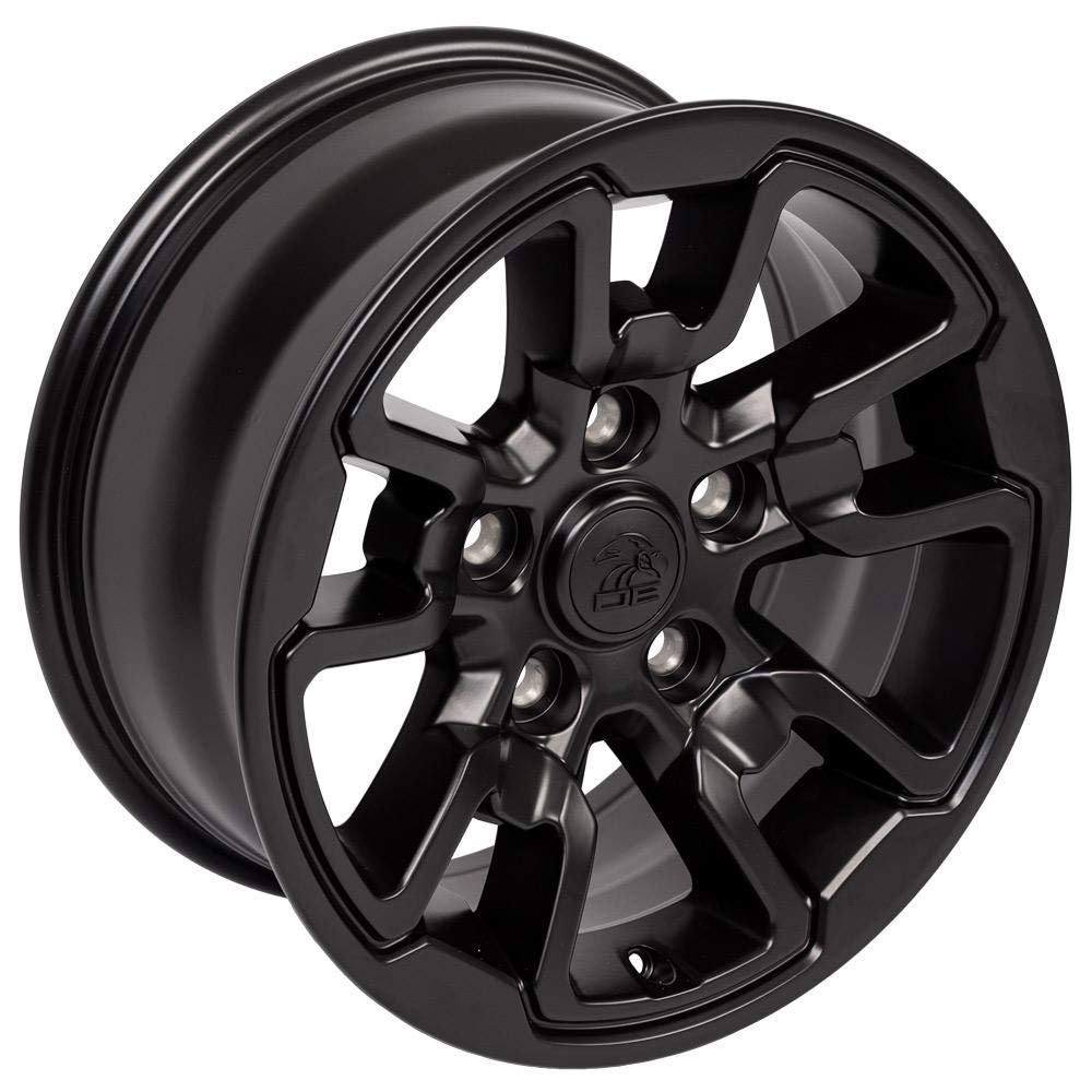17 Inch OE Wheels DG55 Rim Fits Ram Rebel Style 5x139.7 17x8 Satin Black - Hollander 2614 (1)