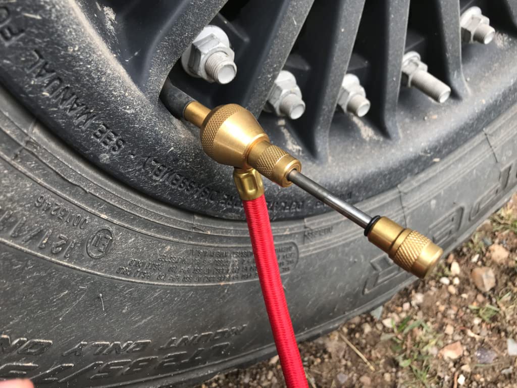 ARB E-Z Deflator Kit ARB600 10-60 PSI 0-4 BAR Tire Pressure Gauge Rapid Air Down for Offroad Include Recovery Gear Pouch