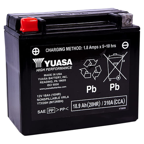 Battery Factory Activated Yuasa - (YUAM72RBH)