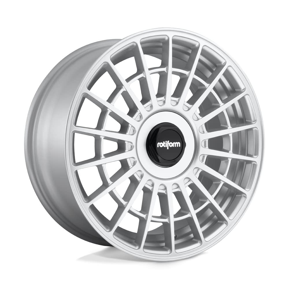 18x8.5 Rotiform las-r 5x112/5x114.3 45et 72.56mm gloss silver wheel
