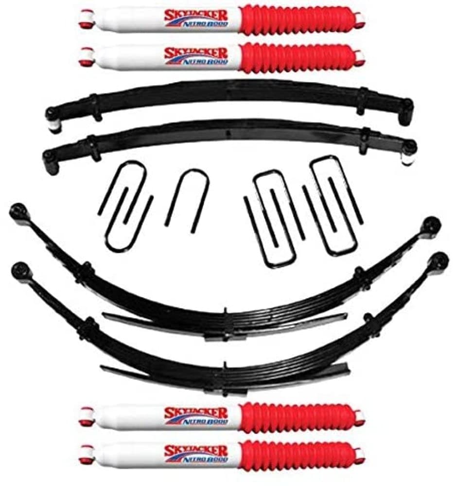 Suspension Lift Kit w/Shock Skyjacker D192CDKS-N w/Shock Nitro Shocks 1 in. Front/0.5 in. Rear Lift