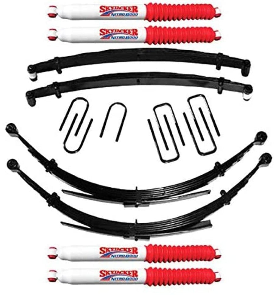 Suspension Lift Kit w/Shock Skyjacker D192CDKS-N w/Shock Nitro Shocks 1 in. Front/0.5 in. Rear Lift