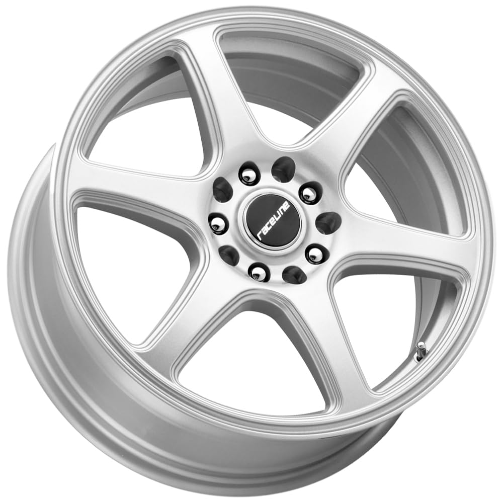 Raceline 146S MATRIX Satin Silver Wheel (15 x 7. inches /5 x 110 mm, 40 mm Offset)