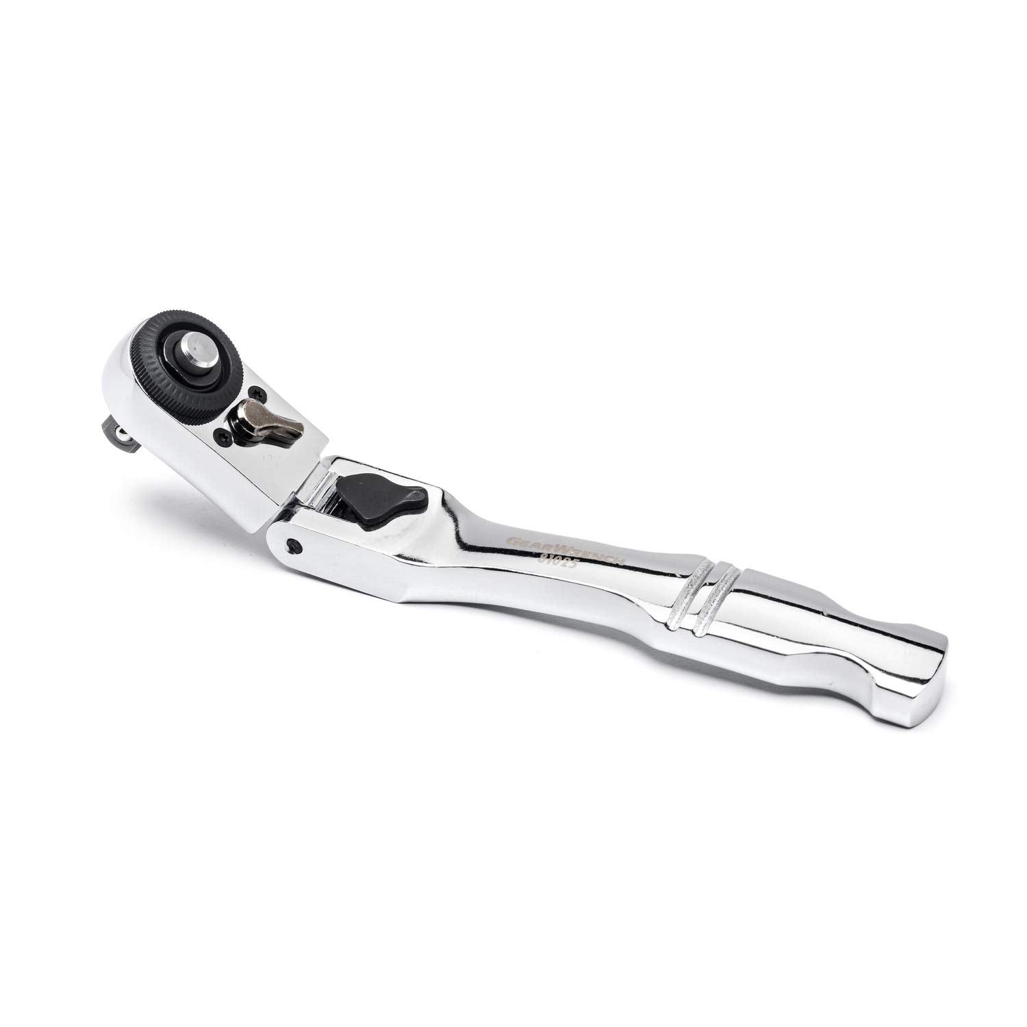 GEARWRENCH 72 Tooth 1/4" Drive Quick Release Locking Flex Slim Head Ratchet, 6" - 81025
