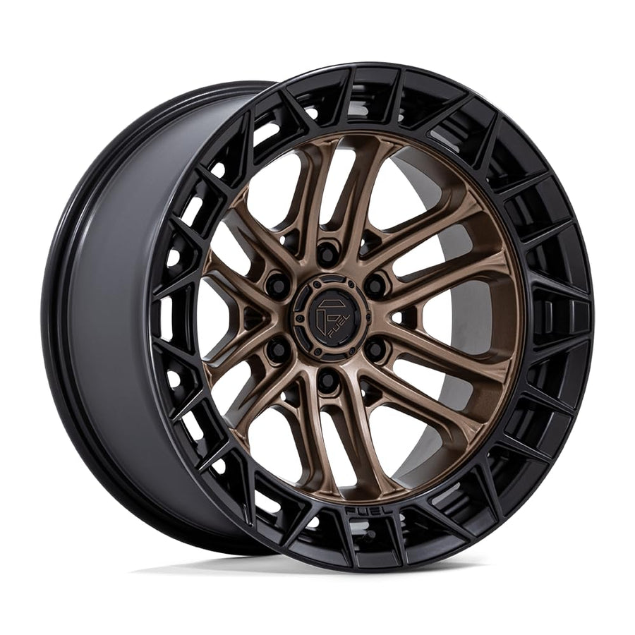 FC874 CELSIUS FUEL OFF-ROAD 20X9, 6X135, 5.79, 20mm MATTE BRONZE W/ MATTE BLACK LIP - FC874ZB20906320
