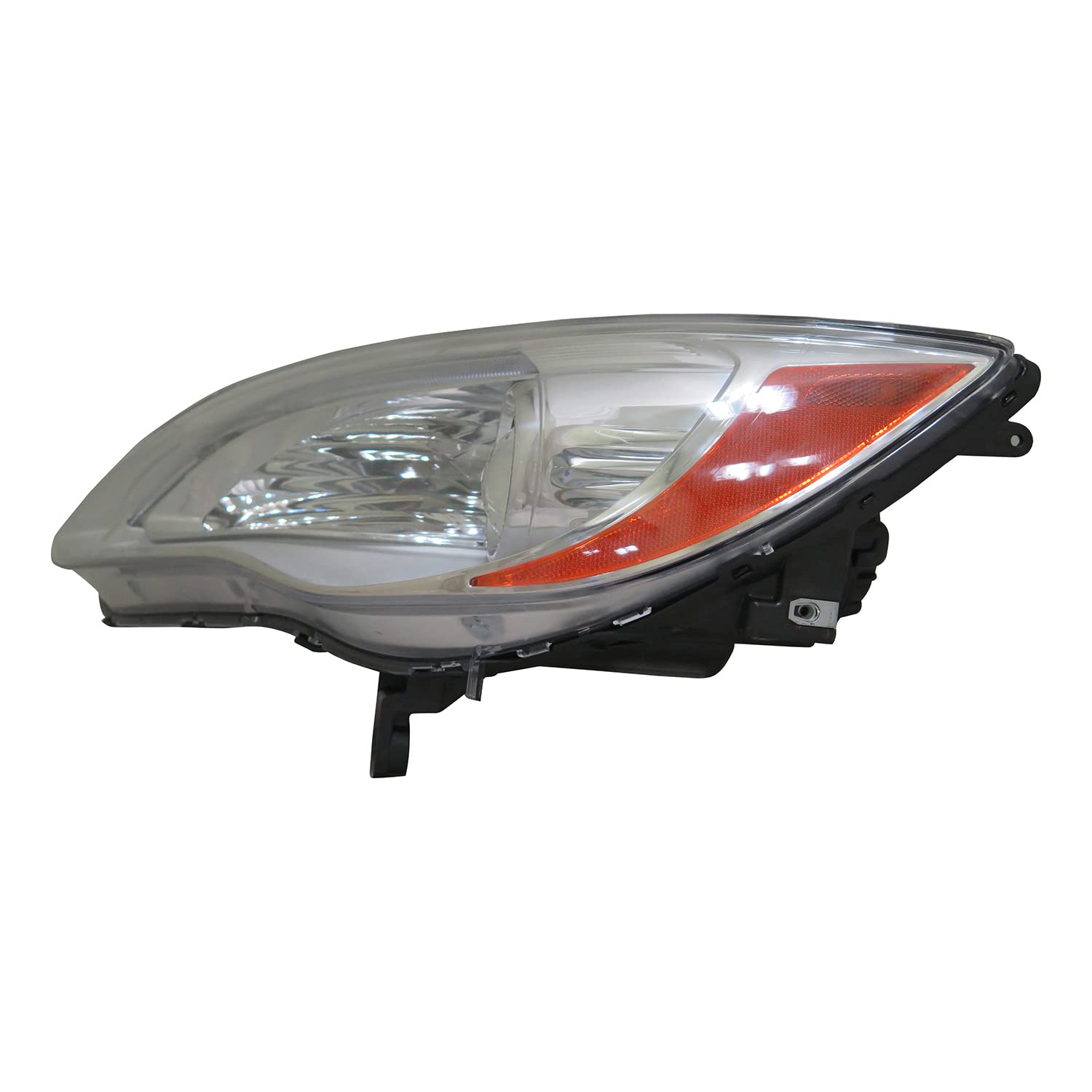 Left TYC Headlight Assembly Compatible with 2011-2014 Chrysler 200