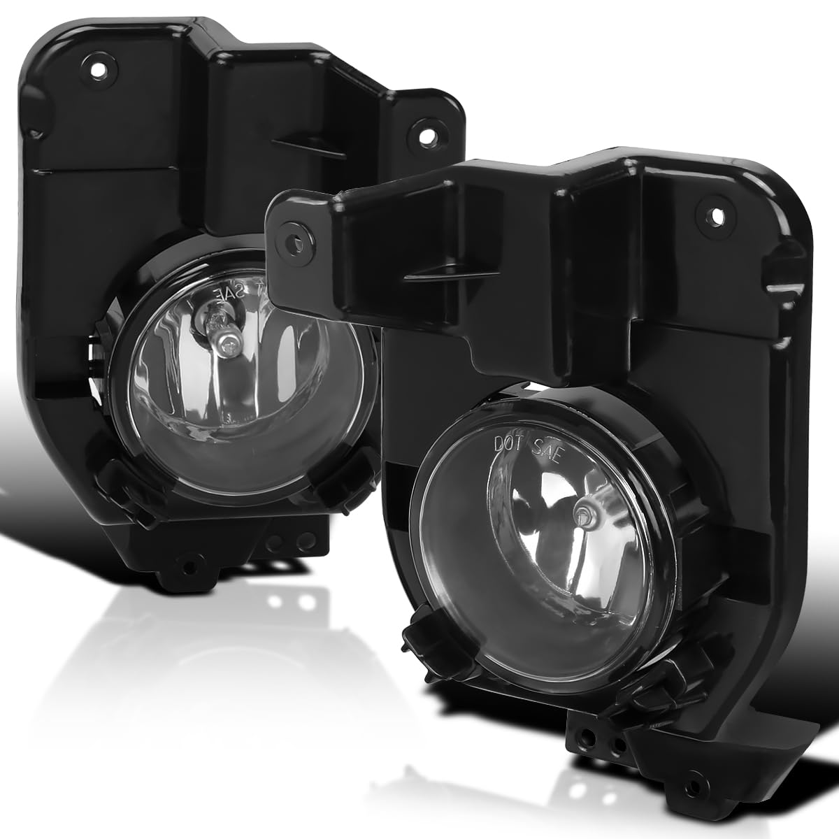 Fog Lights SPEC-D TUNING + H11 Bulbs + Switch Compatible with 2011-2015 Ford Explorer, L+R Pair Assembly