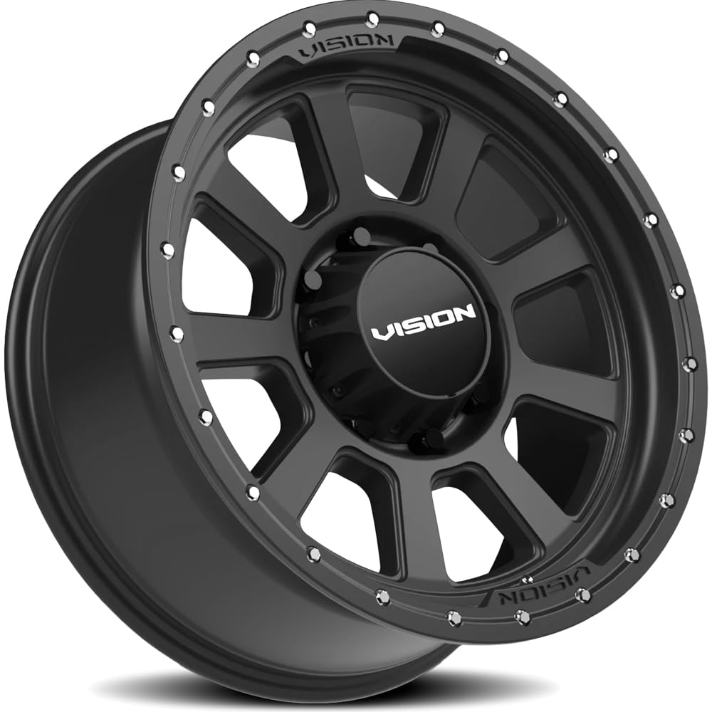350 Ojos Vision 18x9 6x5.5" +12mm Satin Black Wheel Rim 18" Inch