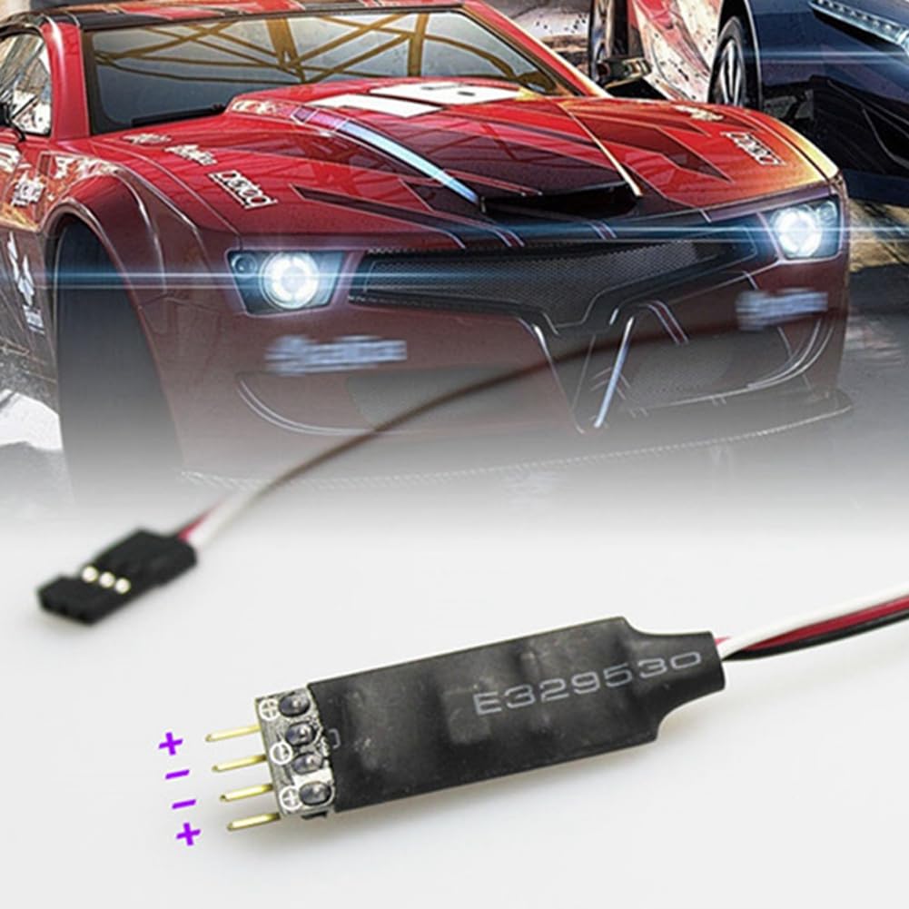 6X Bdfhjln Remote Control Switch Board CH3 Light Control Module for Model Remote Control Lighting Car Lamp Plug and Use
