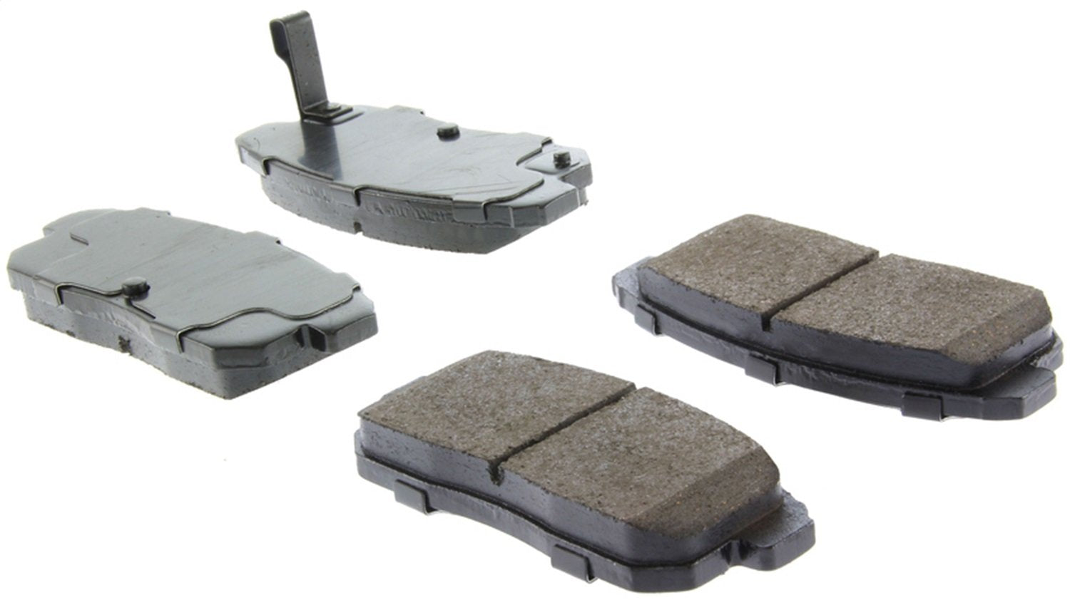 Rear StopTech 308.10080 Brake Pads with Shims and Hardware