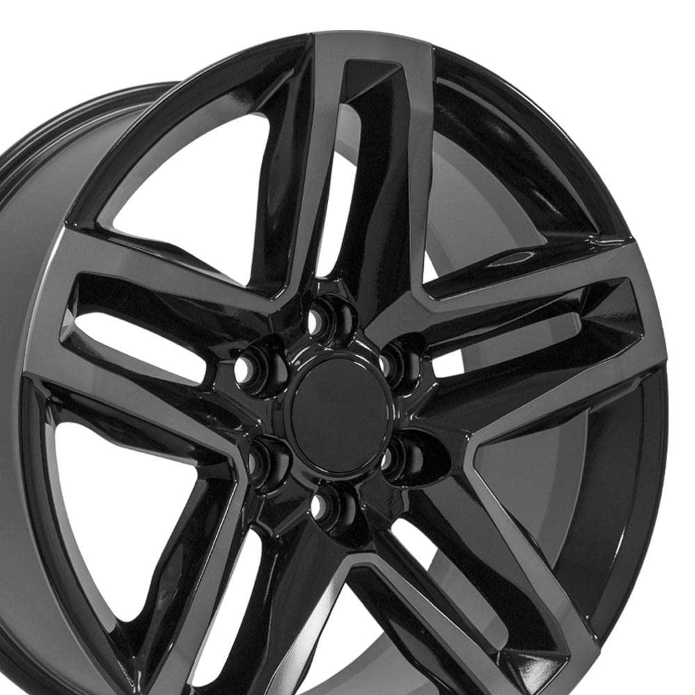 20 inch Rim OE Wheels LLC Fits Silverado Trail Boss Wheel CV34B 20x9 Black Hollander 5911
