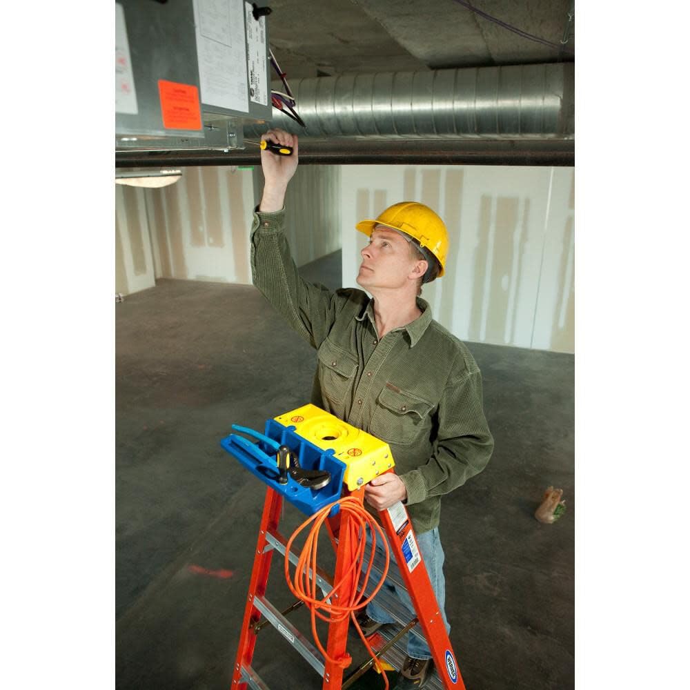 300-Pound Duty Rating Werner Type IA Fiberglass Stepladder, 12-Foot