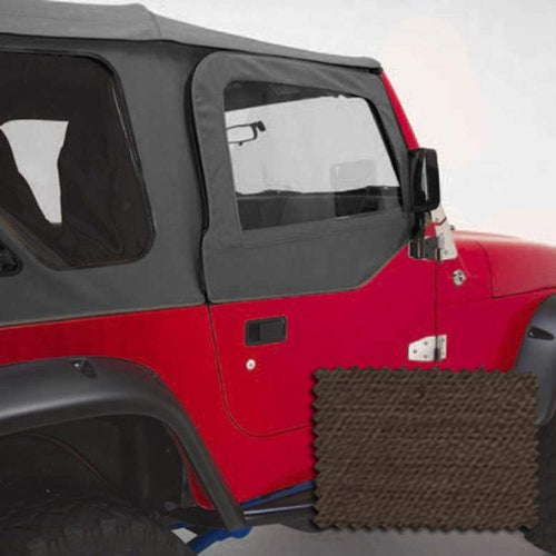 Door Kit Rugged Ridge for Jeep Wrangler TJ | Vinyl, Khaki Diamond | 13714.36 | Fits 1997-2006 Jeep Wrangler TJ