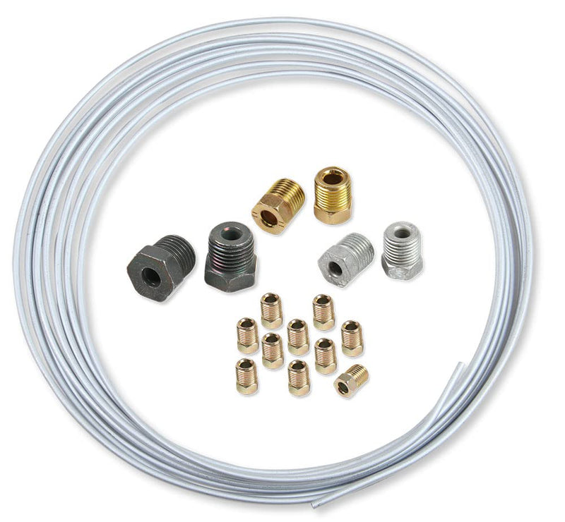 Zinc Earl's Hardline Tubing Kit w/Tube Nuts ZC6316KERL Steel