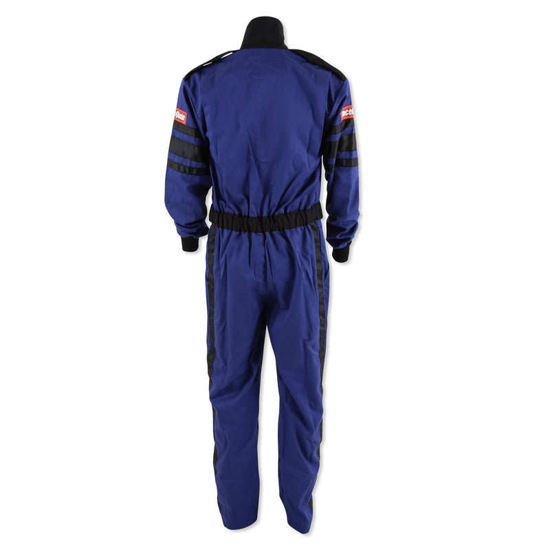 RaceQuip One Piece Racing Driver Fire Suit Multi Layer SFI 3.2A/ 5 Blue 2X-Large 120027