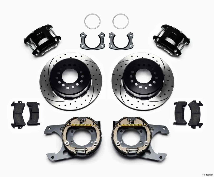 P/S D154 Kit, Drilled-Red