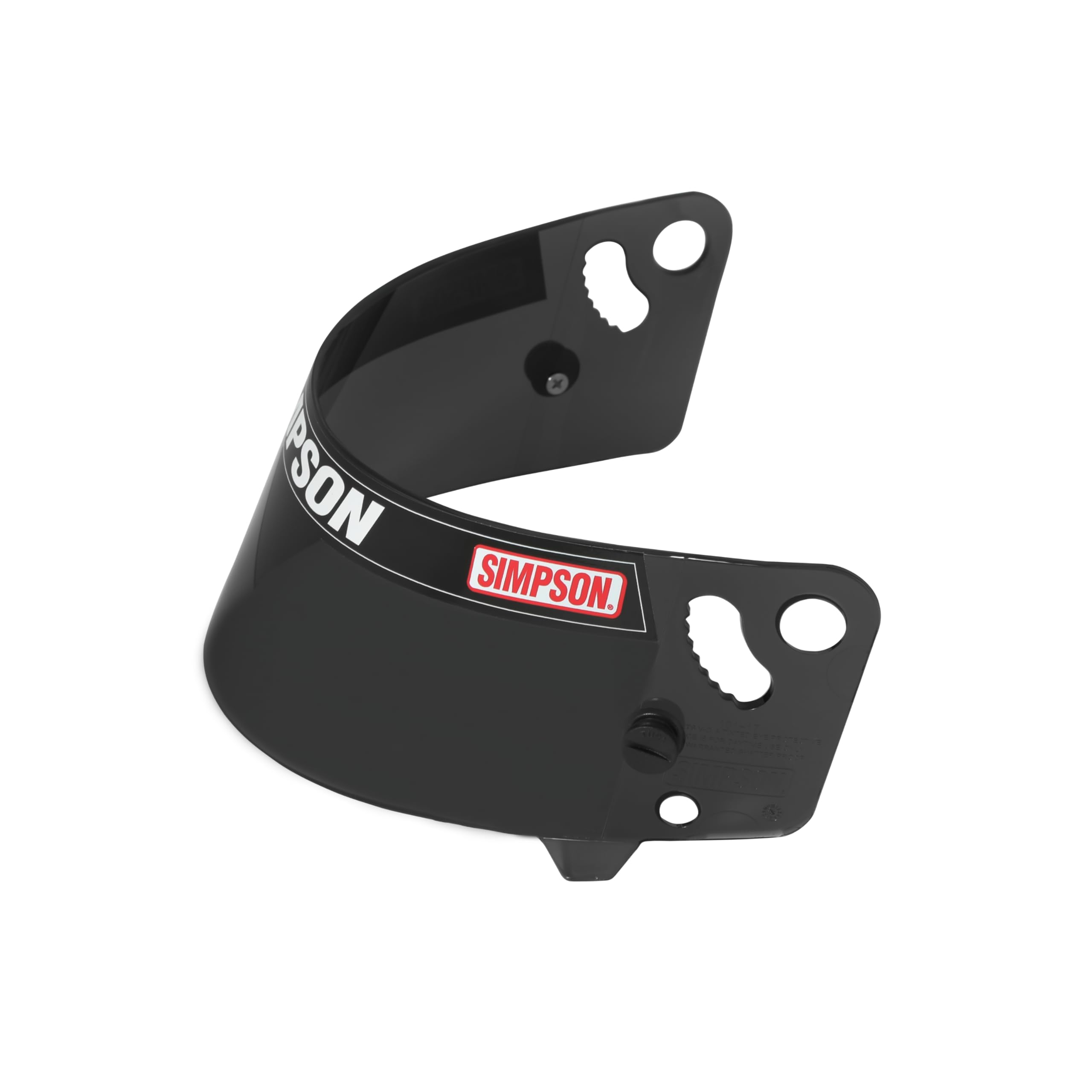 SIMPSON Helmet Unisex Adult 1011-17 Shark and Vudo Models Shield- Smoke, Smoke