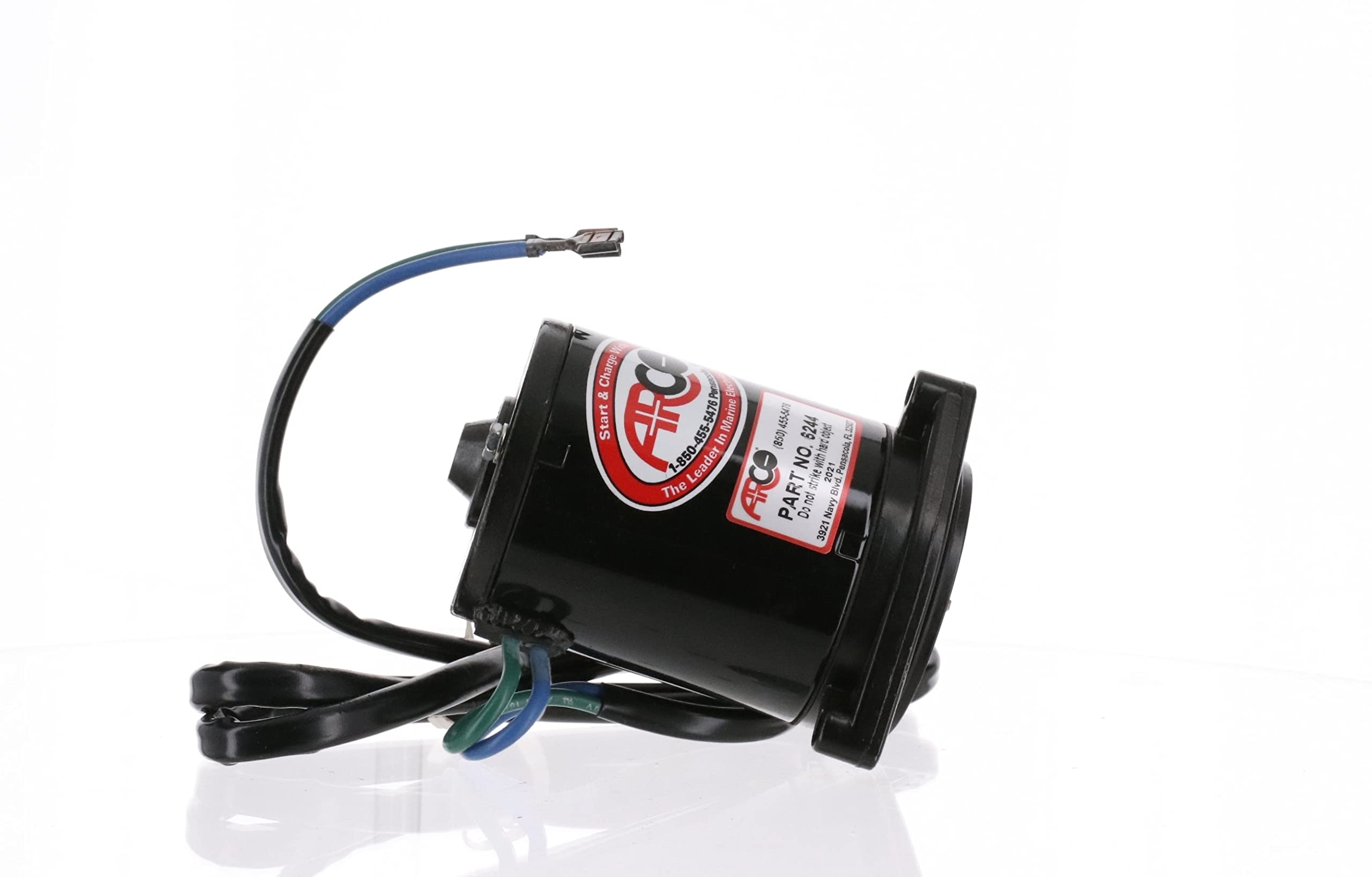 Tilt Trim Motor Arco 6244 BRP-OMC 1993 V6, 1993+ V8 Replaces 435548, 437666, Sierra 18-6277