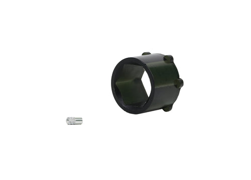 Black Nolathane Steering Rack and Pinion Bushing REV190.0026 (Front)