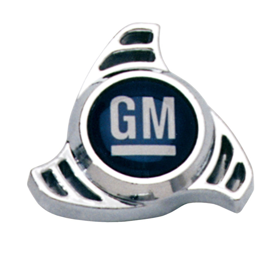 Chrome Proform 141-327 Air Cleaner Wing Nut with Large Hi-Tech GM Logo for 1/4-20" Thread