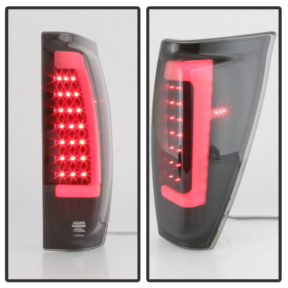 Chevrolet Avalanche xTune 02-06 LED Tail Lights - Black Smoke (ALT-ON-CAV02-LED-BSM)