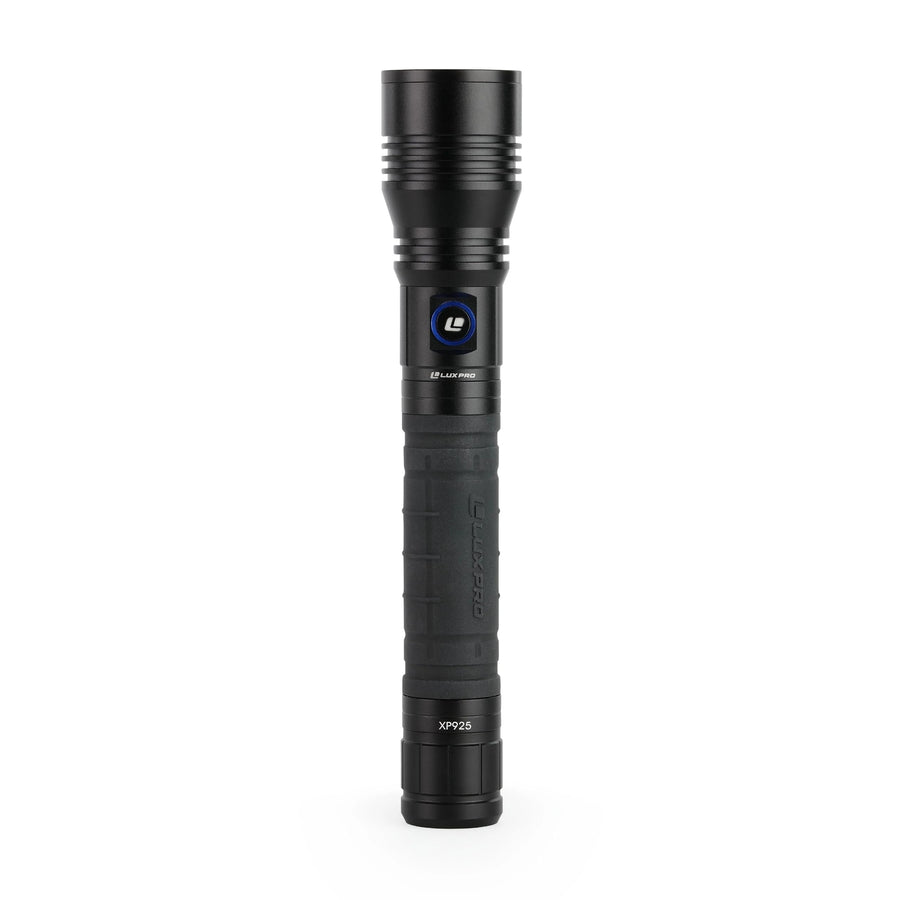 Rechargeable LUXPRO XP925 Focusing LED Flashlight - 2580 Lumens - Bright Flashlight with Power Bank - Features Ergonomic Handle & LPE Optics