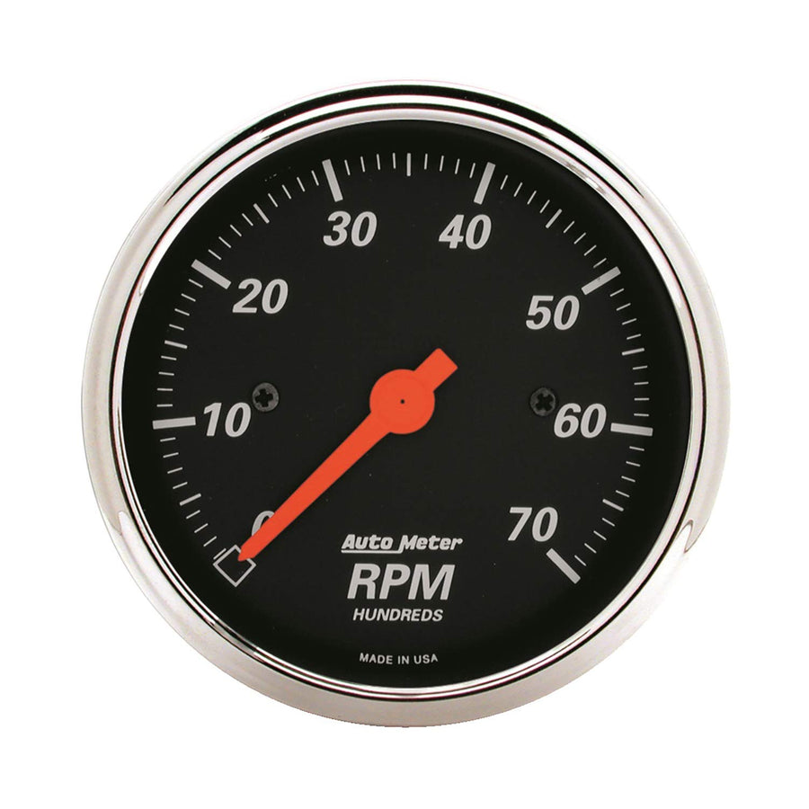 Auto Meter Complete 6pc Gauge Dash Kit 7047-DB for 1960-1963 Chevy Truck, Tach/Mph/Fuel/Oilp/Wtmp/Volt