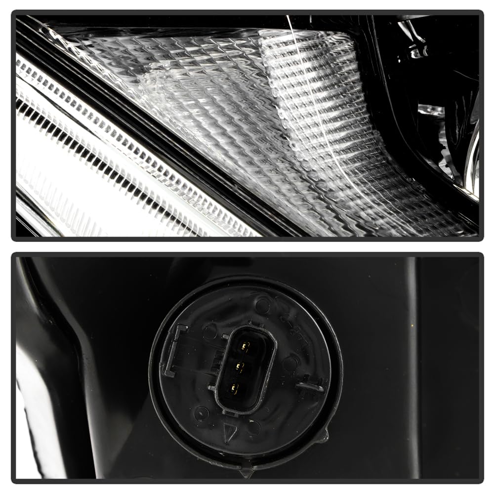 Honda Civic 19-21 Spyder (OE) Halogen Models Projector Headlight - Low Beam-H11(Included) ; High Beam-HB3(Included) ; Signal-7444NA(Included) - OE Black Right (Don‘t Fit Xenon HID and LED Models)