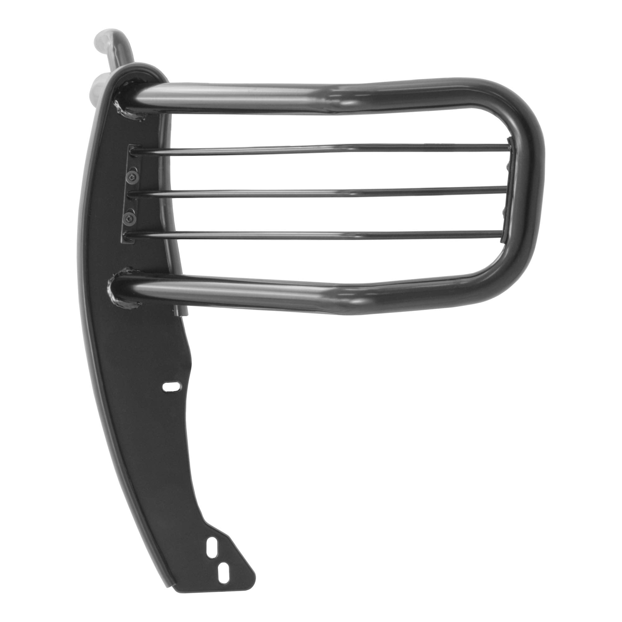 ARIES 1-1/2-Inch Black Steel Grille Guard, No-Drill, Select Dodge, Ram Dakota 5055