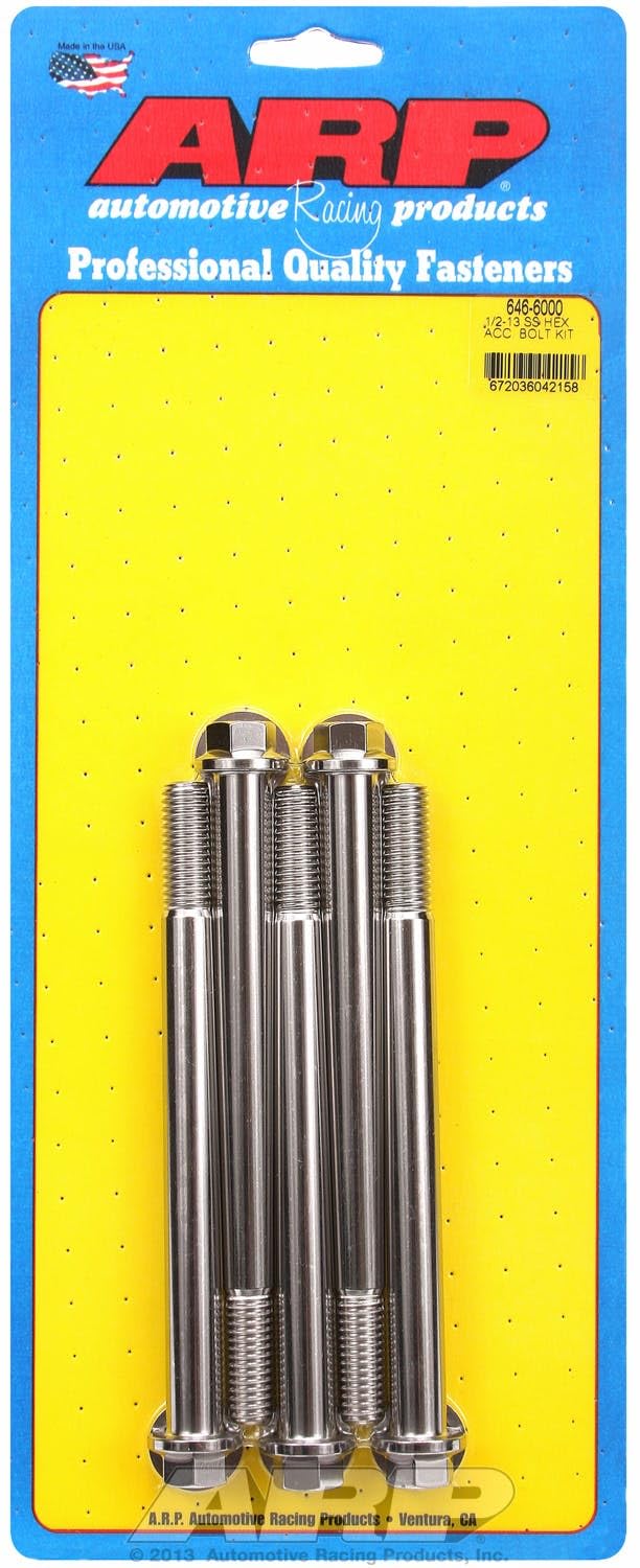 Hex ARP Bolt, Stainless Steel (646-6000)
